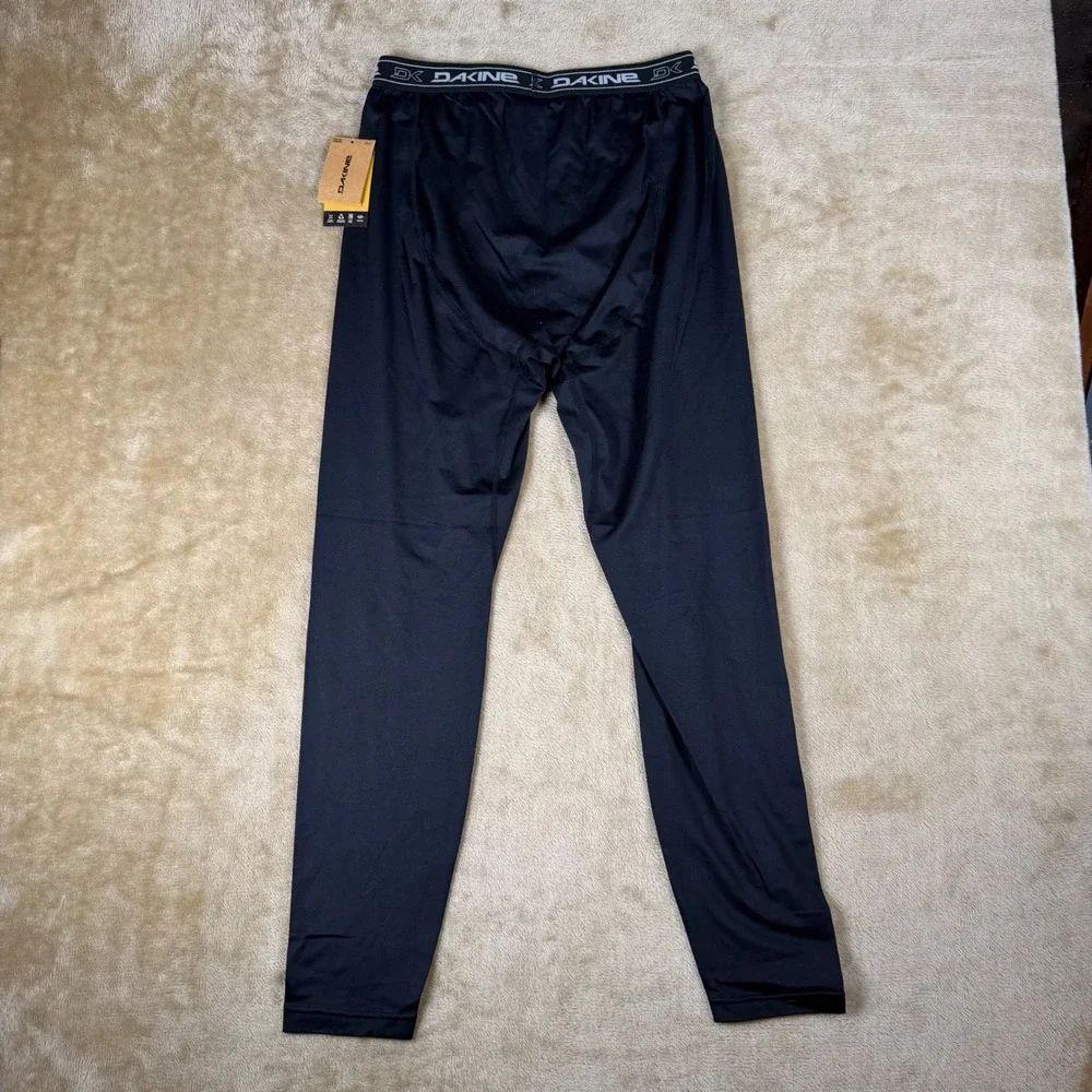 Dakine Men Kickback LW Bottoms Black Base Layer Thermal Pants M101DAK0004 Size M